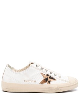 Кроссовки Golden Goose V-Star из кожи, белый gwf00129f00503181418 | белый