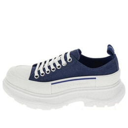Кроссовки tread slick lace up sneakers 'blue denim' Alexander McQueen, синий 611705w4pd14177 | blue denim