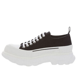 Кроссовки tread slick low lace up 'black white' fw21 Alexander McQueen, белый 611705w4mv21070 | white/black