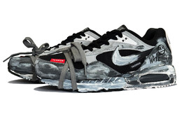 Кроссовки Nike Air Max Correlate Lifestyle Shoes Unisex Low-top Black/grey/white, серый 511416-011(teamk-觉醒) | gray