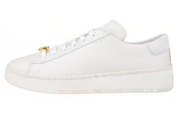Кроссовки Bally Ryver Logo-plaque Leather Sneakers, белый 6304573 | white