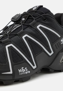 Кроссовки на шнуровке SPEEDCROSS 3 UNISEX Salomon, черный sa515o00n-q14 | black/footwear silver/black