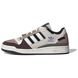 Кроссовки Adidas FORUM Skateboarding Shoes Unisex Low-top Pink Brown/white/clear Brown, белый jp5889 | pink brown/white/clear brown