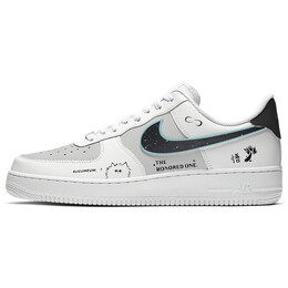 Кроссовки Nike Air Force 1 Skateboarding, белый/серый/черный cw2288-111(team56-悟道) | black/white/gray