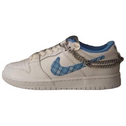 Кроссовки Nike SB Skateboarding Shoes Unisex Low-top White/Blue, белый/синий fz8802-100 | white/blue