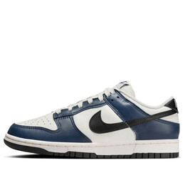 Кроссовки данк лоу Nike, синий hm6192-478 | midnight navy/black/white/sail