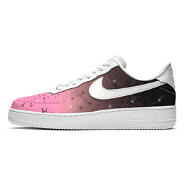 Кроссовки Nike Air Force 1 Skateboarding Shoes Women's Low-top Black Pink White, черный dd8959-100(team10-甜酷黑粉) | black pink white