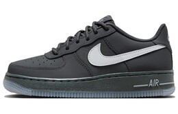 Кроссовки Nike Air Force 1 Low Anthracite Reflective Silver GS fv3980-001