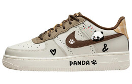 Женские кроссовки для скейтбординга Nike Air Force 1, Light Brown fv3702-121(team56-腊梅趴趴熊) | light brown