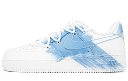 Кроссовки Nike Air Force 1 Skateboarding Shoes Women's Low-top White/blue, синий dd8959-100(team18-蓝色风暴） | blue