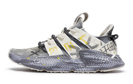 Кроссовки Adidas PROPHERE Lifestyle Shoes Unisex Low-top Orange, серый/оранжевый fz0039(team80-男女同款暴风士兵s-box) | gray/orange