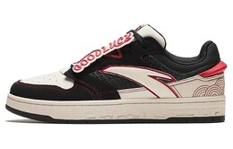 Кроссовки Anta Street Naughty Skateboarding Shoes Women's Low-top, белый/черный/красный 122418051-10 | white, black, red