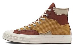 Кроссовки Chuck Taylor All Star 70 Hi Craft Mix Red Oak Converse, цвет Coffee a02751c | coffee