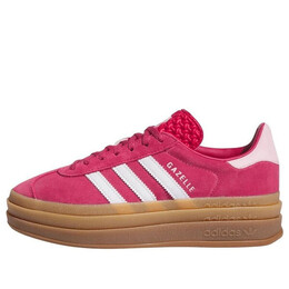 Adidas Кроссовки (WMNS) Gazelle Bold 'Wild Pink Gum', розовый id6997 | wild pink/cloud white/clear pink