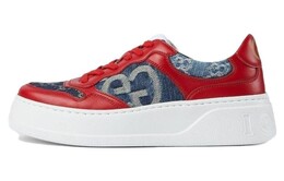 Кроссовки женские Gucci, красный / синий 739284 aabyx 6441