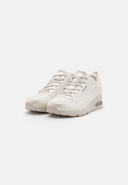 Кроссовки на шнуровке UNO Skechers, кремовый sk111a1do-a11 | off white