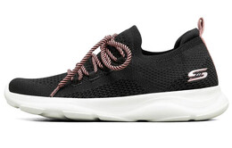 Кроссовки женские Lifestyle Low-top Core Black / Cloud White / Team Shock Pink 2 Skechers 117003-bkpk