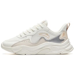 Кроссовки Anta Life Collection Lifestyle Shoes Women's Low-top Ivory White / Sandy Gray / Oat White, серый 922438813-1 | ivory white / sandy gray / oat white
