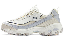 Кроссовки Skechers D"Lites 1.0 Lifestyle Shoes Women's Low-top White/Gray, белый/серый 896285-ntpr | white/gray