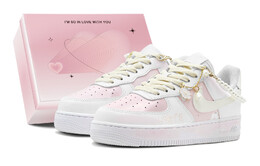 Кроссовки Nike Air Force 1 Skateboard Shoes Women's Low-Top White Pink, розовый dh2920-111(teams2-樱花恋人s-box) | pink