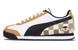 Кроссовки Puma Roma Training Shoes Unisex Low-top Brown, белый 353572-04(team298-美拉德小狗) | white