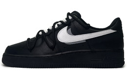 Кроссовки Nike Air Force 1 Skateboard Shoes Women's Low-Top Black White, черный dd8959-001(team285-女款倒影) | black