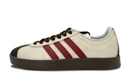 Кроссовки Adidas neo Vl Court Skateboarding Shoes Unisex Low-top Beige/brown, коричневый hq1802(team301-燕麦拿铁) | beige/brown