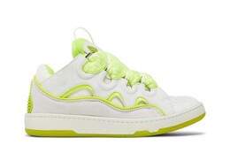 Кроссовки Lanvin Wmns Curb Sneakers White Fluo Yellow, белый fw skdk02 drap p23 00f8