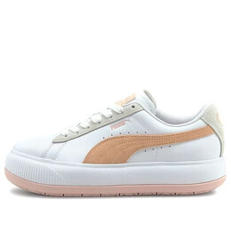 Кроссовки suede mayu white orange Puma, белый 382581-03 | white