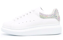 Кроссовки Alexander McQueen Oversized White Crystal Women's 666407wia4z9069