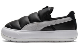 Кроссовки Puma Suede Mayu Slip-on Shoes Black/White Women's 383827-01