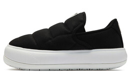 Кроссовки Puma Women's Suede Mayu Slip-On Canvas 'Black White' 385595-01