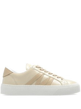 Moncler кроссовки Monaco M на шнуровке, нейтральный цвет j209b4m00140m4496 | нейтральный цвет