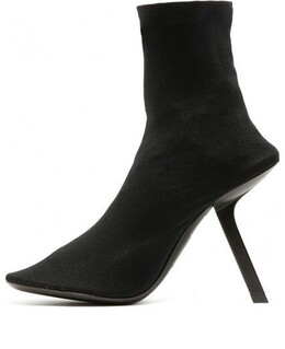 Кроссовки 110mm stretch heeled boots 'black' Balenciaga, черный 656522w2dr01000 | black
