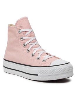Кроссовки из ткани Converse, розовый chuck taylor all star lift platform a06507c | rosa
