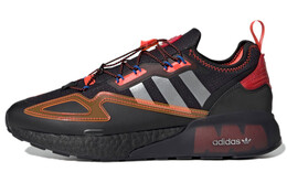 Кроссовки Adidas Zx 2K Boost Core Black Solar Red gy1209