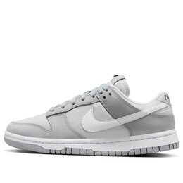 Кроссовки dunk low 'light smoke grey' Nike, серый fb7720-002 | light smoke grey/white
