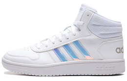 Кроссовки Adidas neo Hoops 2.0 Vintage Basketball Female, белый/голубой eh3414