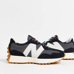 Женские кроссовки New Balance 327, черный/коричневый 104600871 | black