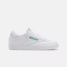 Кроссовки Club C 85 Reebok, мультиколор 100033933 | white / white / green