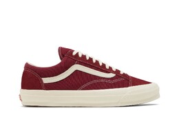 Кроссовки OG Style 36 LX Vans, красный vn0a4bve9x7 | pomegranate/classic white