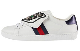 Кеды женские Gucci Cat, белый / фиолетовый 506635 0fi10 9060