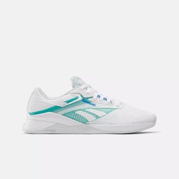 Кроссовки Nano X4 Reebok, мультиколор 100204736 | ftwr white/unleashed green/kinetic blue