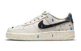 Кроссовки Nike Air Force 1 LV8 Paint Splatter Light Bone GS dj2598-001