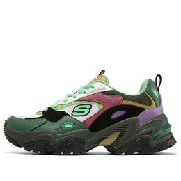 Кроссовки stamina v2 x one piece 'green multicolor' Skechers, зеленый 896034-bkmt | green/black/purple/pink/white
