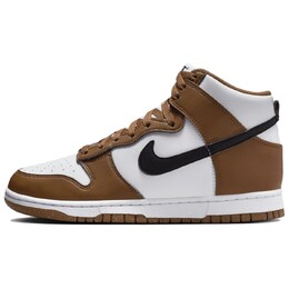 Кроссовки для скейтбординга Dunk High Unisex High-Top White/Brown Nike fv5960-200 | white/brown