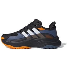 Кроссовки Adidas Maxxwavy Chunky Sneakers Unisex Low-top Navy Blue/Crystal White/Deep Orange Yellow, оранжевый js0217鞋 | navy blue/crystal white/deep orange yellow