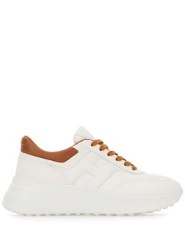 Кроссовки Hogan из кожи, белый hxw6690fr30uai0446 | белый