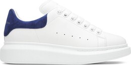 Кроссовки Alexander McQueen Wmns Oversized Sneakers Paris Blue, белый 553770 whgp7 9086 | white