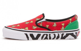 Кроссовки Vans X Aries Og Classic Slipon 'Red White' vn0a32qnpv5